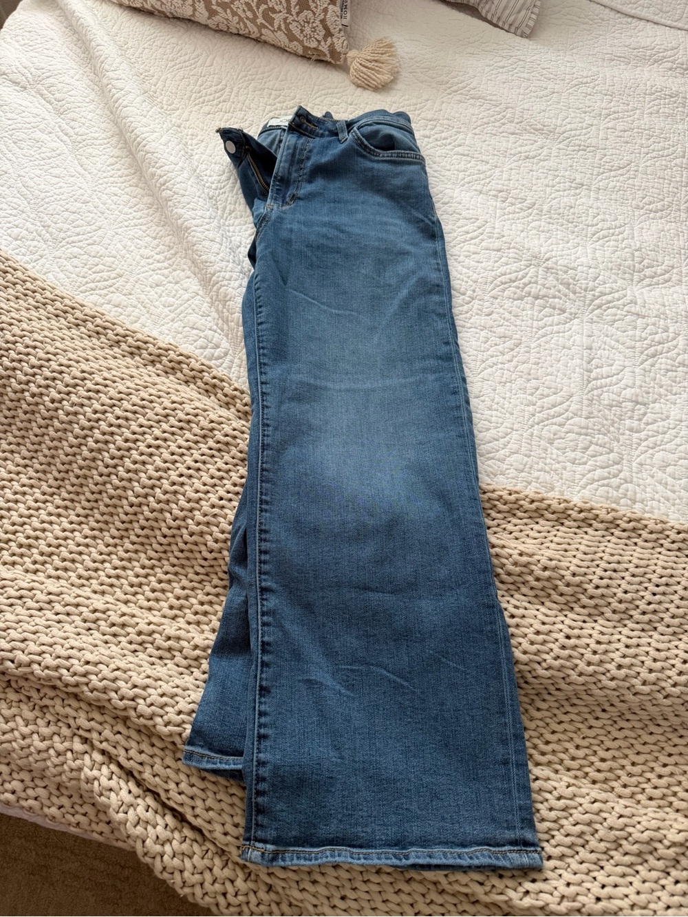 Joe's Jeans Light Blue Cropped Denim